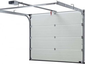 Sectional garage doors