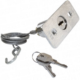 External Release Device – Flat Key Type with 3 foot Cable
