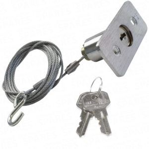 External Release Device – Flat Key Type with 8 foot Cable