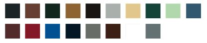 Colour range options