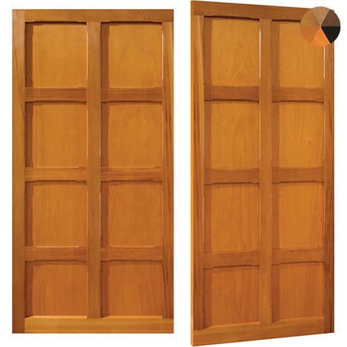 Woodrite Appley Timber Side Hinged Garage Door
