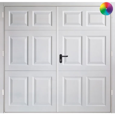 Garador Beaumont Steel Side Hinged Garage Door Online Garage Doors