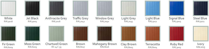 Fort Doors colour options Fort Doors colour options