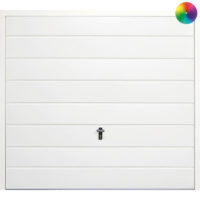 Fort Doors horizontal medium rib garage door