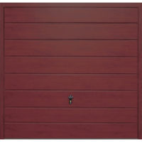 Fort Doors horizontal medium rib rosewood