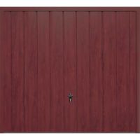 Fort Doors vertical medium rib rosewood