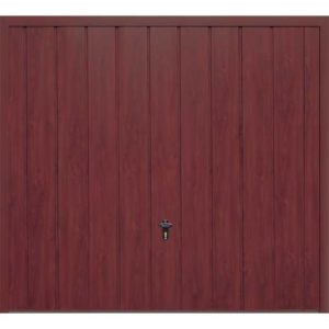 Fort Doors vertical medium rib rosewood