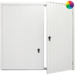 Fort Doors vertical rib smart pass