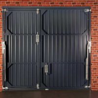 Fort Doors vertical rib smart pass inside