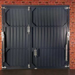 Fort Doors vertical rib smart pass inside