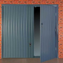 Fort Doors vertical rib smart pass in anthracite