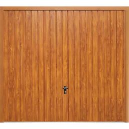 Fort Doors vertical standard rib golden oak