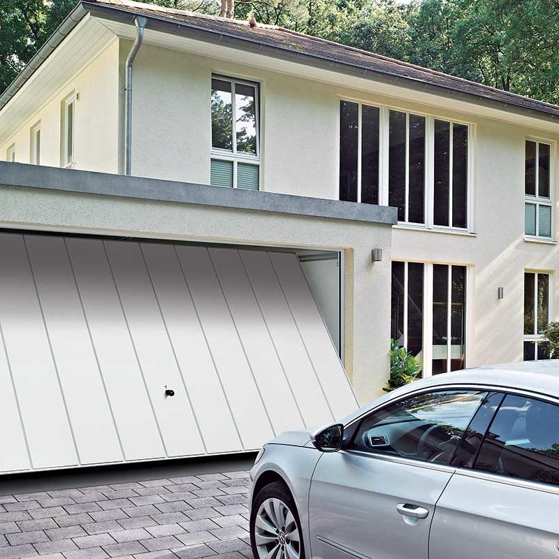 Hormann Vertical double garage door