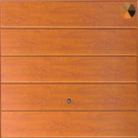 Hormann Horizontal Decograin Golden Oak