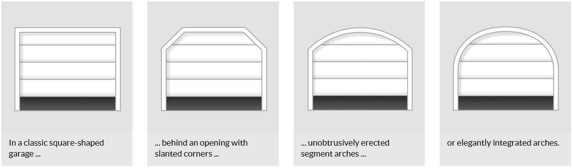 Novoferm sectional garage doors