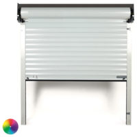 SWS Seceuroglide Roller Garage Door - Half Box