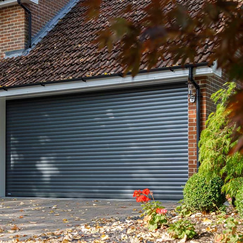 SeceuroGlide roller garage doors anthracite
