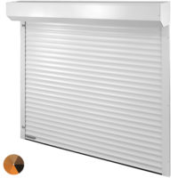 SWS Seceuroglide Woodgrain Roller Garage Door - Full Box